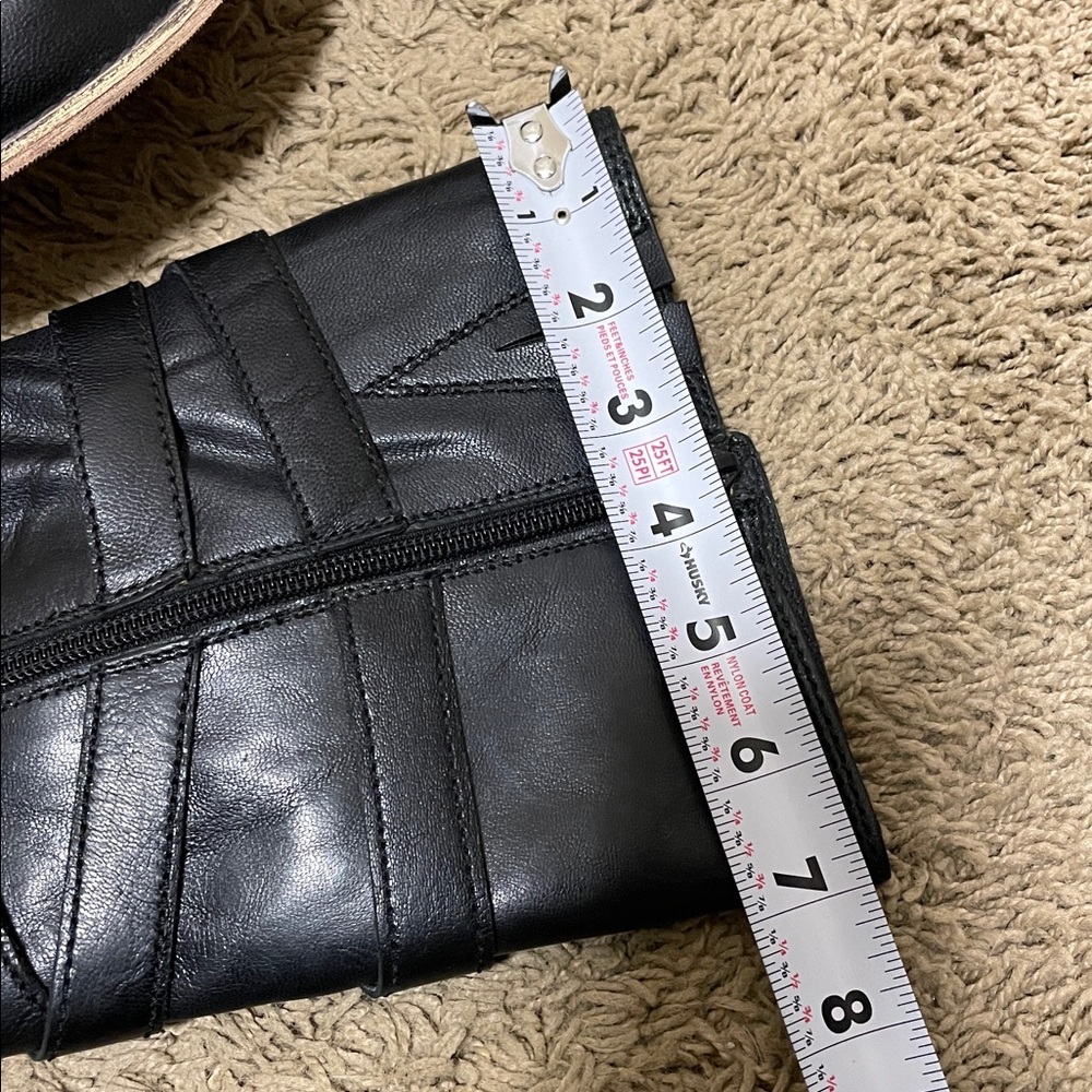 Roberto Vianni | Black | Leather | Buckle |Boots | Size 37 | Made in India - Picture 13 of 16